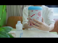 Capa de plástico para bebés con color y logotipo personalizado