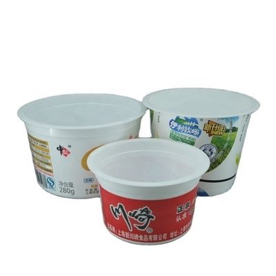 comprar Taza de condimento de calidad alimentaria de PP Eco amigable con logotipo personalizado Impreso Taza para embalaje de yogur Fabricación en línea