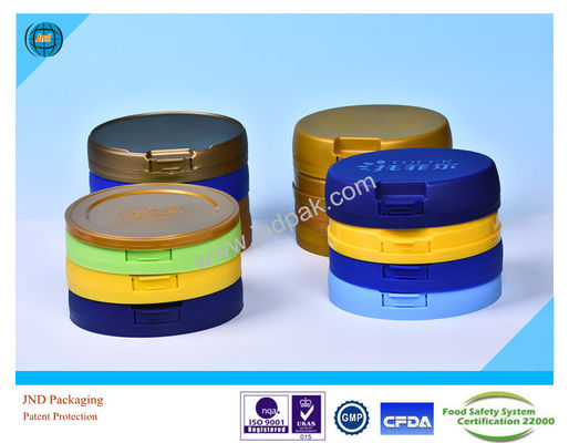 Baby Formula Containers with Milk Powder Flip Top Lids and Custom Order Plastic Spoon