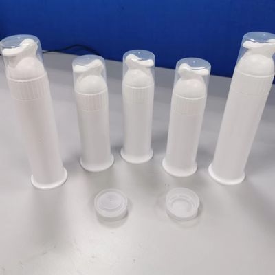 comprar Bomba de tubo de pasta de dientes 2024 Bomba de vacío sin aire de plástico blanco personalizada para dispensador portátil Fabricación en línea