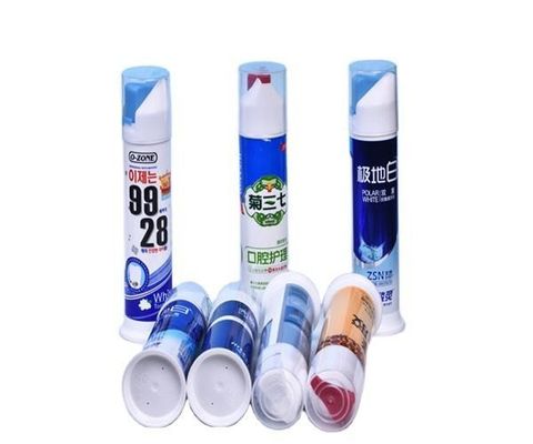 comprar 100 110 ml de pasta de dientes para el cuidado personal, bomba sin aire, botella de tubo para el embalaje de la pasta de dientes Fabricación en línea