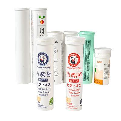 comprar Medicina plástica personalizada Tubos de tabletas efervescentes de vitamina C para impresión de color 6 colores MAX Fabricación en línea