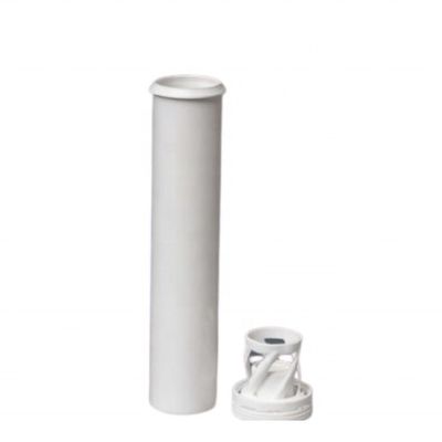 comprar Grado alimenticio PP tubo vacío de la botella de la tableta con tapa en espiral y tipo de sellado Fabricación en línea
