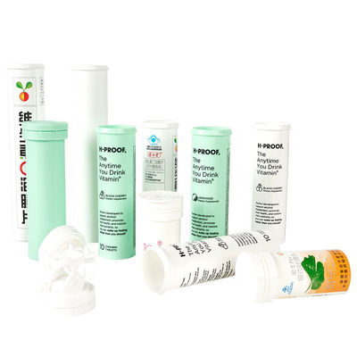comprar Cubierta de cerradura de giro de colores Tubos de tabletas efervescentes para el embalaje de medicamentos de dulces con vitamina C Fabricación en línea