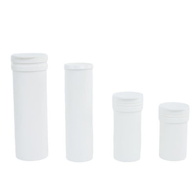 comprar Botella de caramelo blanca recta vacía para tabletas de vitaminas efervescentes en moldeo por inyección Fabricación en línea