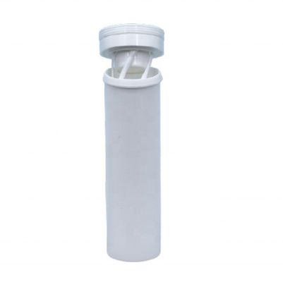 comprar Botella vacía de grado alimentario PP personalizar logotipo tubo de tableta efervescente con tapa de desecante Fabricación en línea