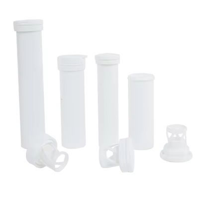 comprar Superficie mate Vitamina Botella efervescente de 150 ml PP tubo de plástico recto para viajar vacío Fabricación en línea
