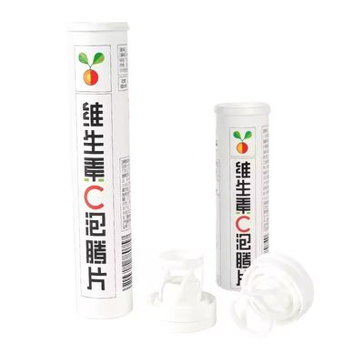 comprar Grado alimenticio PP Diseño personalizado Botella de tubo de tableta efervescente de tamaño largo y vacío Fabricación en línea