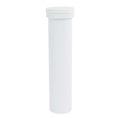 Matte Surface Handling Empty White Straight PP Plastic Bottles for Vitamin Tablets