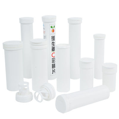 comprar Suplementos industriales PP Tabletas efervescentes Tubos con logotipo y tapa personalizados Fabricación en línea