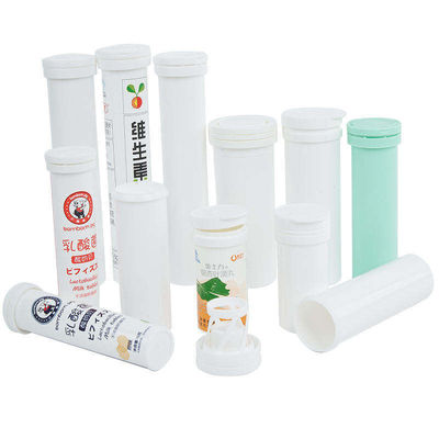 Eco Friendly Effervescent Tablet Tube with PP Plastic Type and 6 Colors MAX Print Color