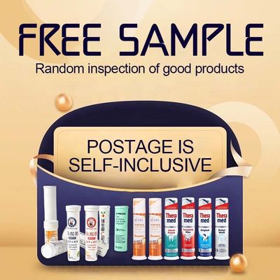 PP Plastic Sealing Cans for Effervescent Tablets Empty Medicine Bottle Supplements