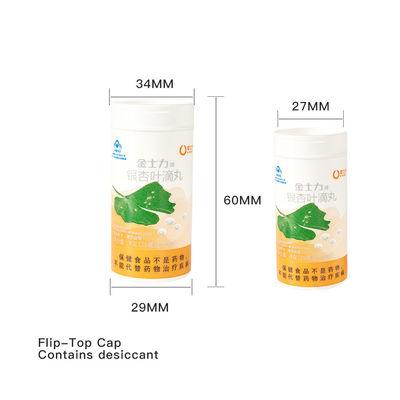 comprar Tubos de PP con tapas Flip Top para el embalaje de tabletas efervescentes de color personalizado Fabricación en línea