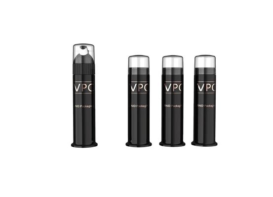 comprar Disposición suave de plástico vacío bomba sin aire botella de pasta de dientes etiqueta personalizada disponible Fabricación en línea