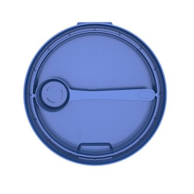 Contenedor de lata de leche en polvo de diseño OEM con tapa sellada y cuchara incorporada 502