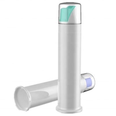 75ml 100ml Patente global de color personalizado de pasta de dientes sin aire bomba botella de tubo de plástico