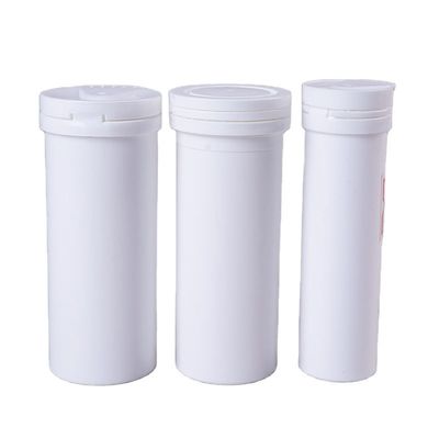 Material del collar de PP comprimidos comprimidos vacíos Efervescente recipiente de tabletas tubo con tapa