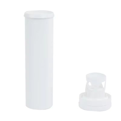 Superficie mate PP Contenedor de plástico efervescente para caramelos VC limpios 50ml 60ml 70ml 80ml